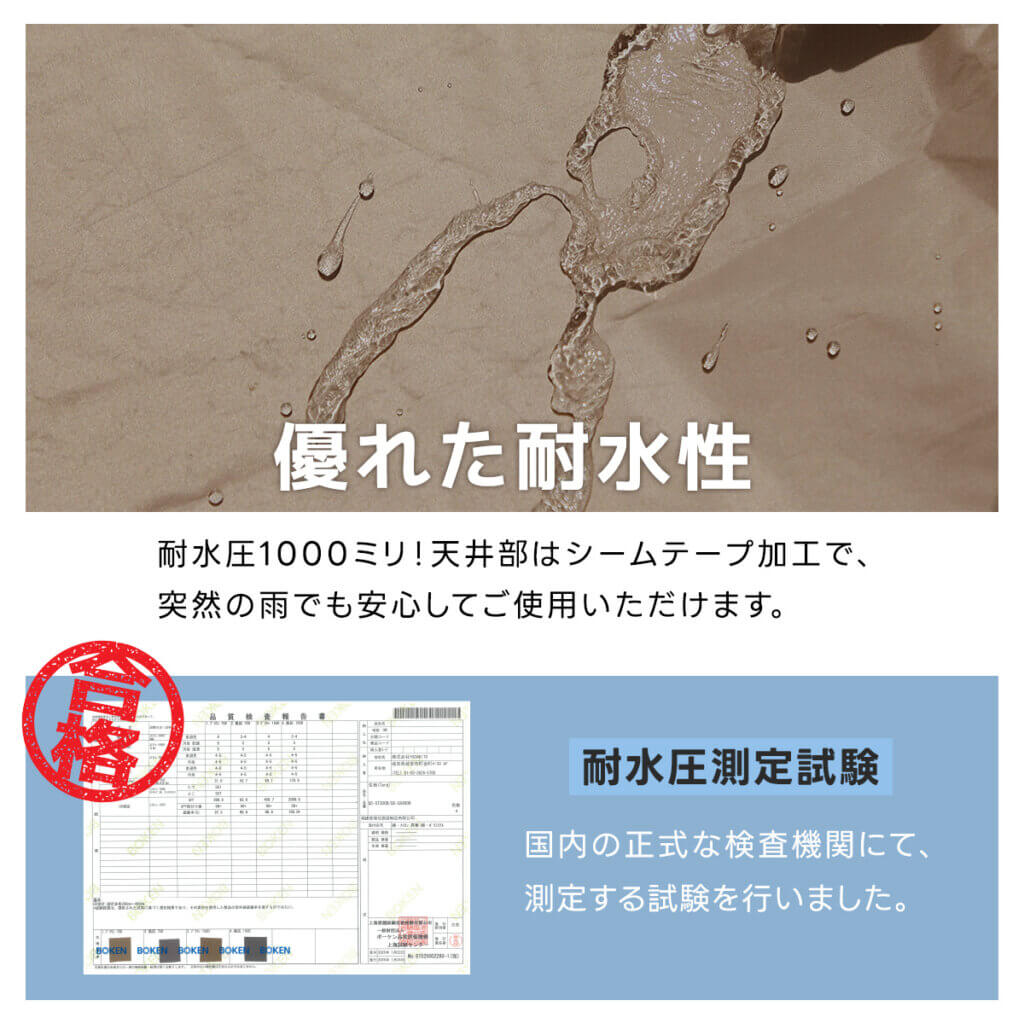 スクリーンタープ 3m