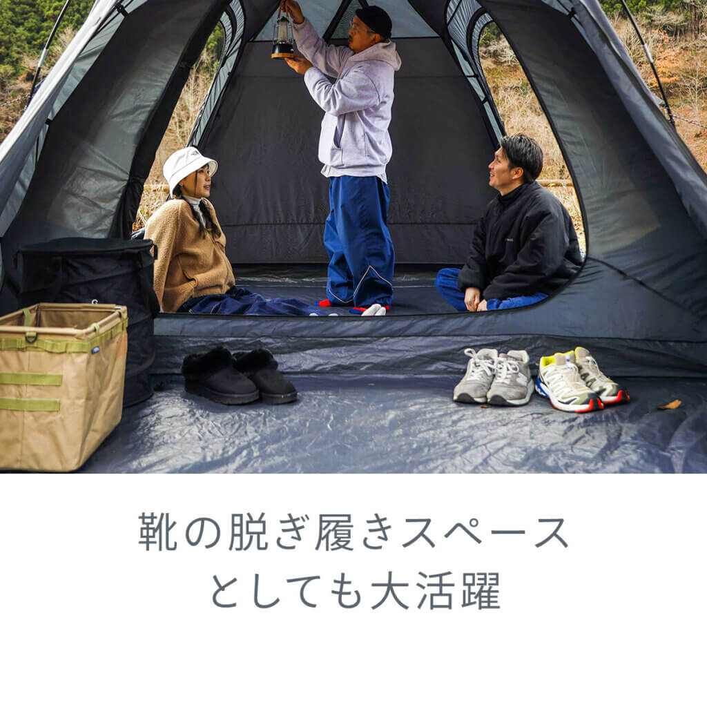 ダブルウォール キャビンテント 4-5人用 ｜商品｜QUICKCAMP(クイック