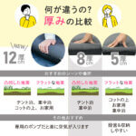 車中泊マット シングル 5cm