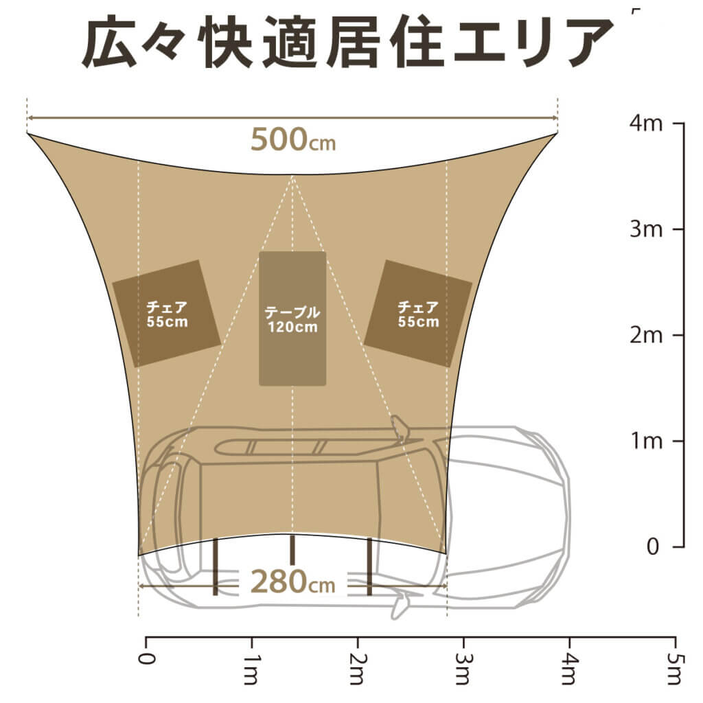 カーサイドタープ