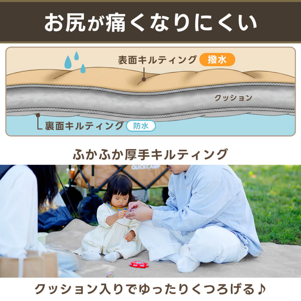 防水レジャーシート